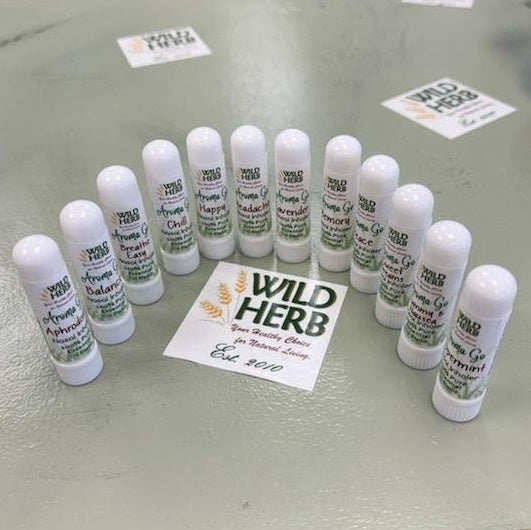 Aromatherapy On The Go: Wild Herb Aroma Go Inhalers-Wild Herb Your Healthy Choice for Natural Living
