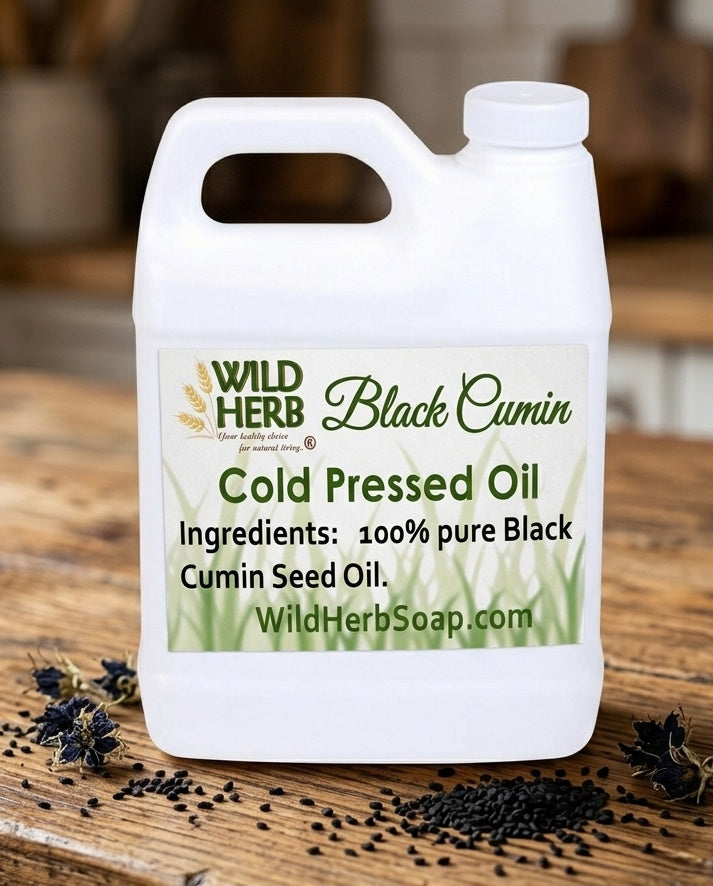 Black Cumin Seed Oil, Cold Pressed