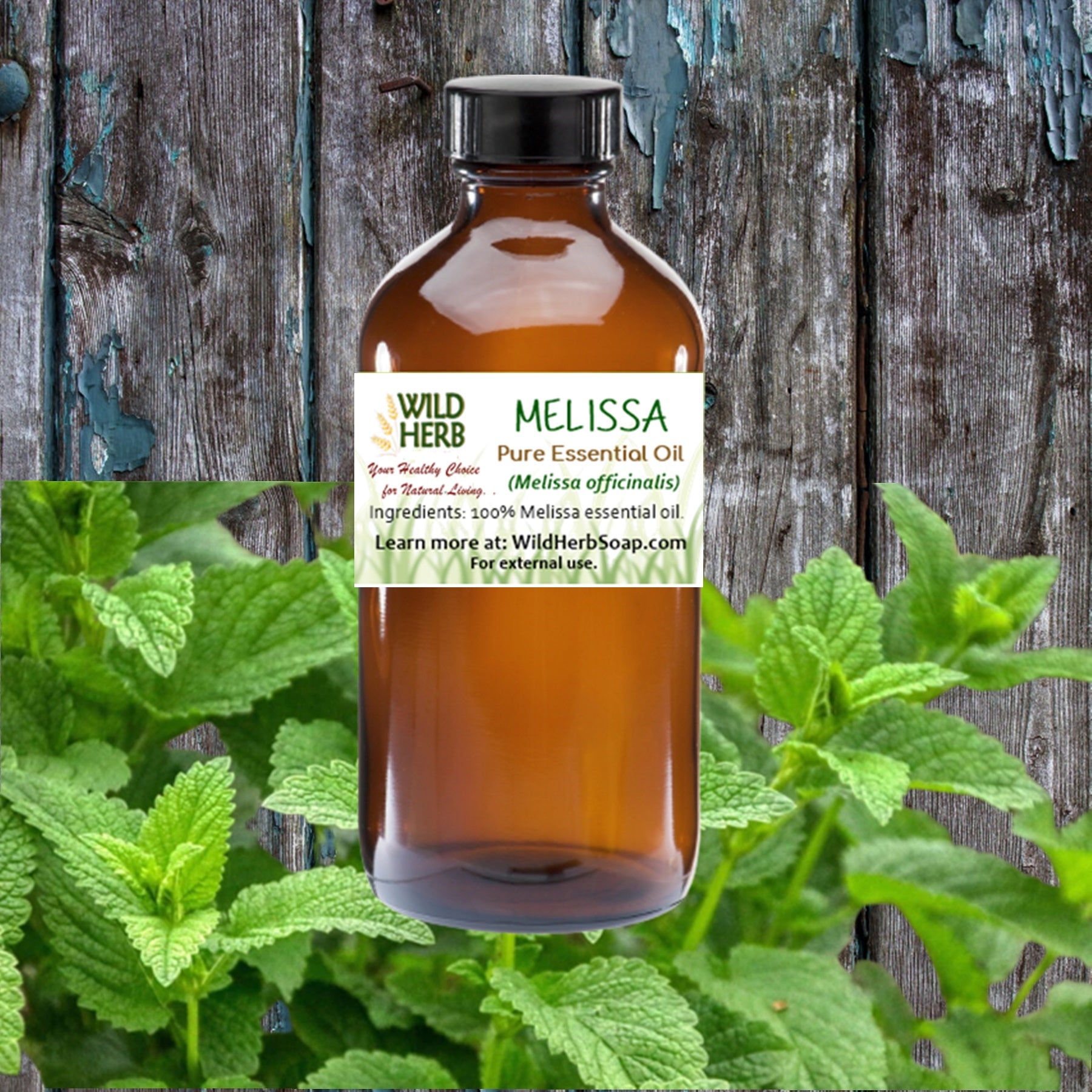 Melissa Pure Essential Oil-Wild Herb Your Healthy Choice for Natural Living