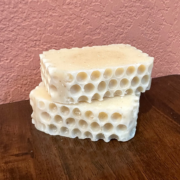 Honeycomb Orange Natural Soap Bar
