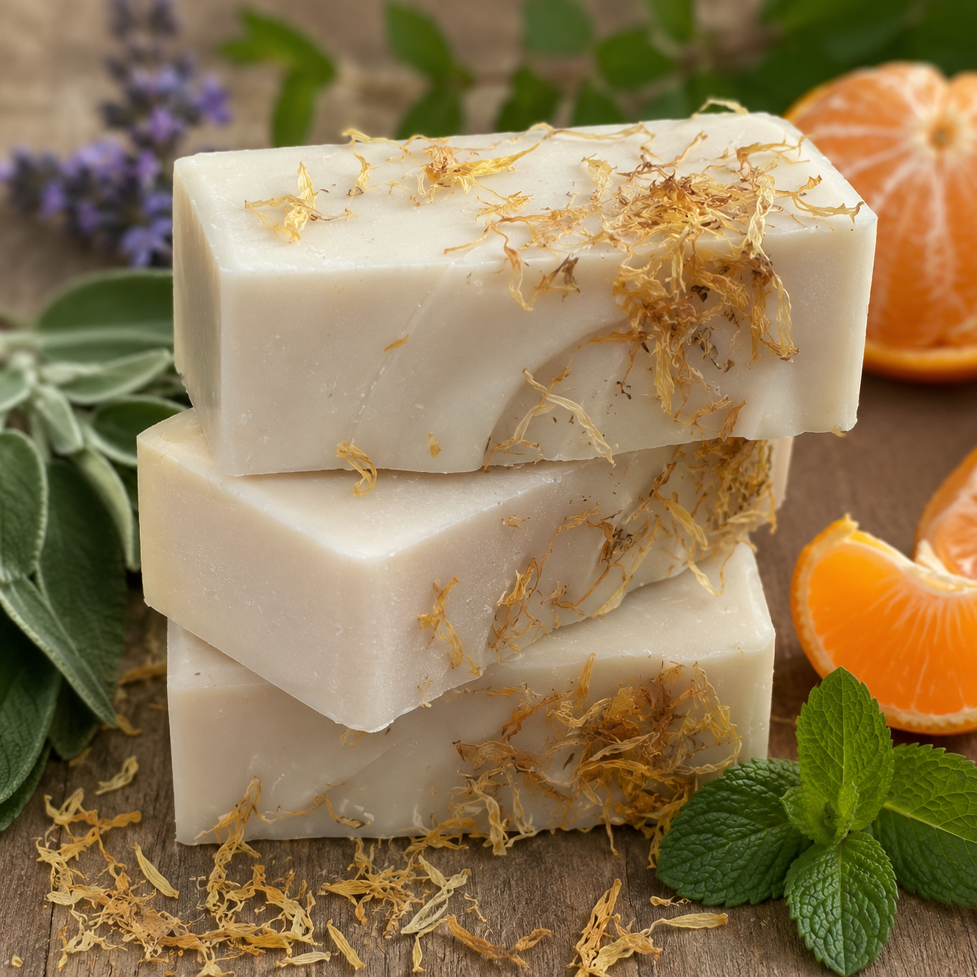 Twisted Citrus Artisan Natural Soap Bar