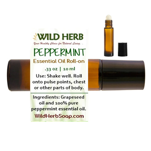 Peppermint Essential Oil Roller