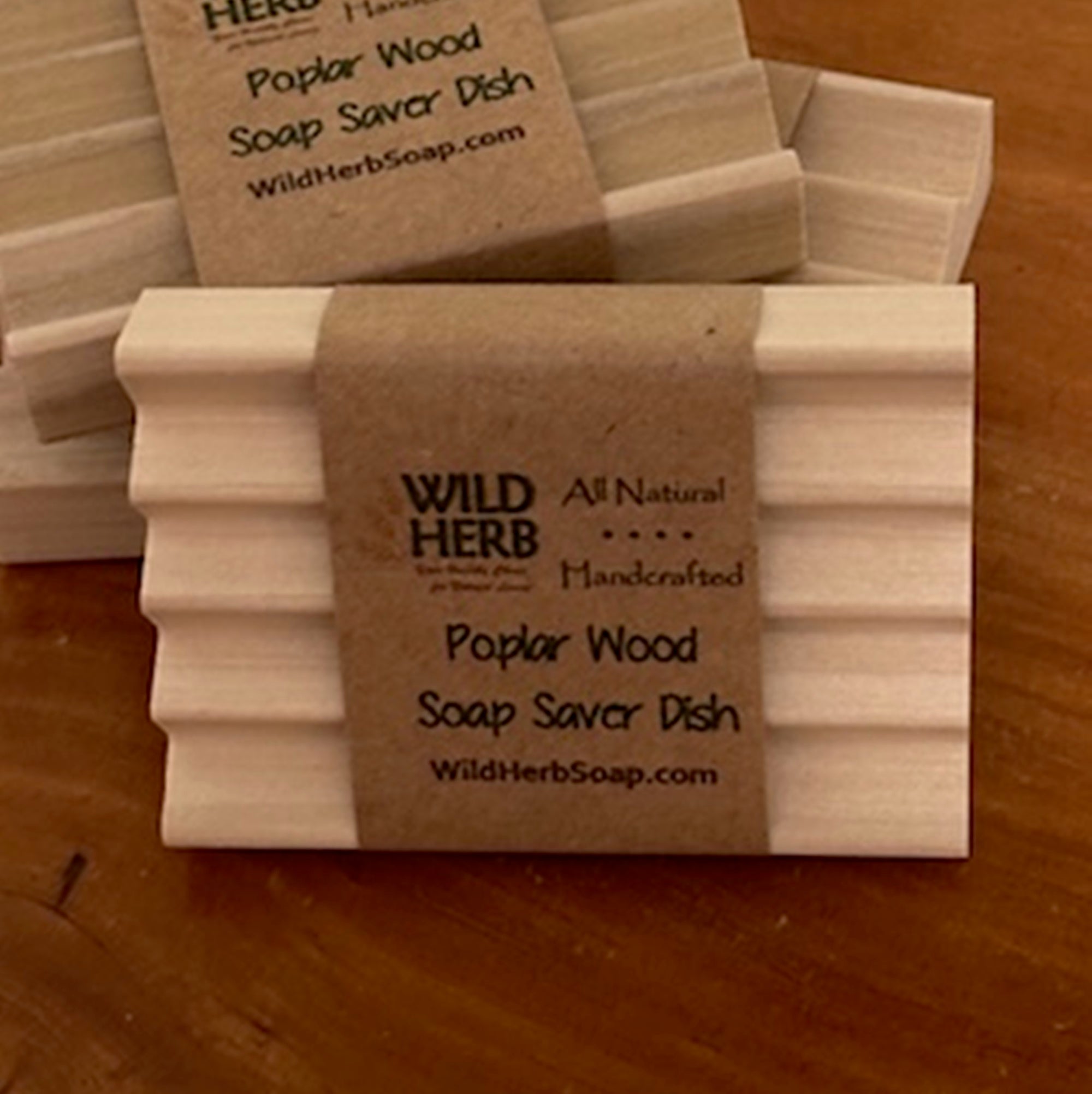 Hardwood Soap Saver Dish Made in USA-Wild Herb Your Healthy Choice for Natural Living