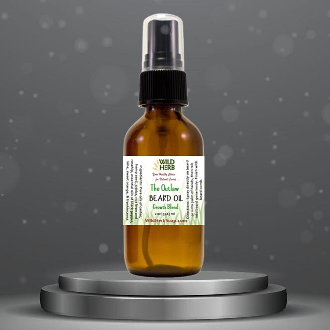 Beard Oil, Growth Blend-Wild Herb Your Healthy Choice for Natural Living