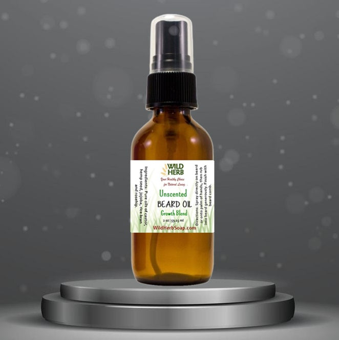 Beard Oil, Growth Blend-Wild Herb Your Healthy Choice for Natural Living