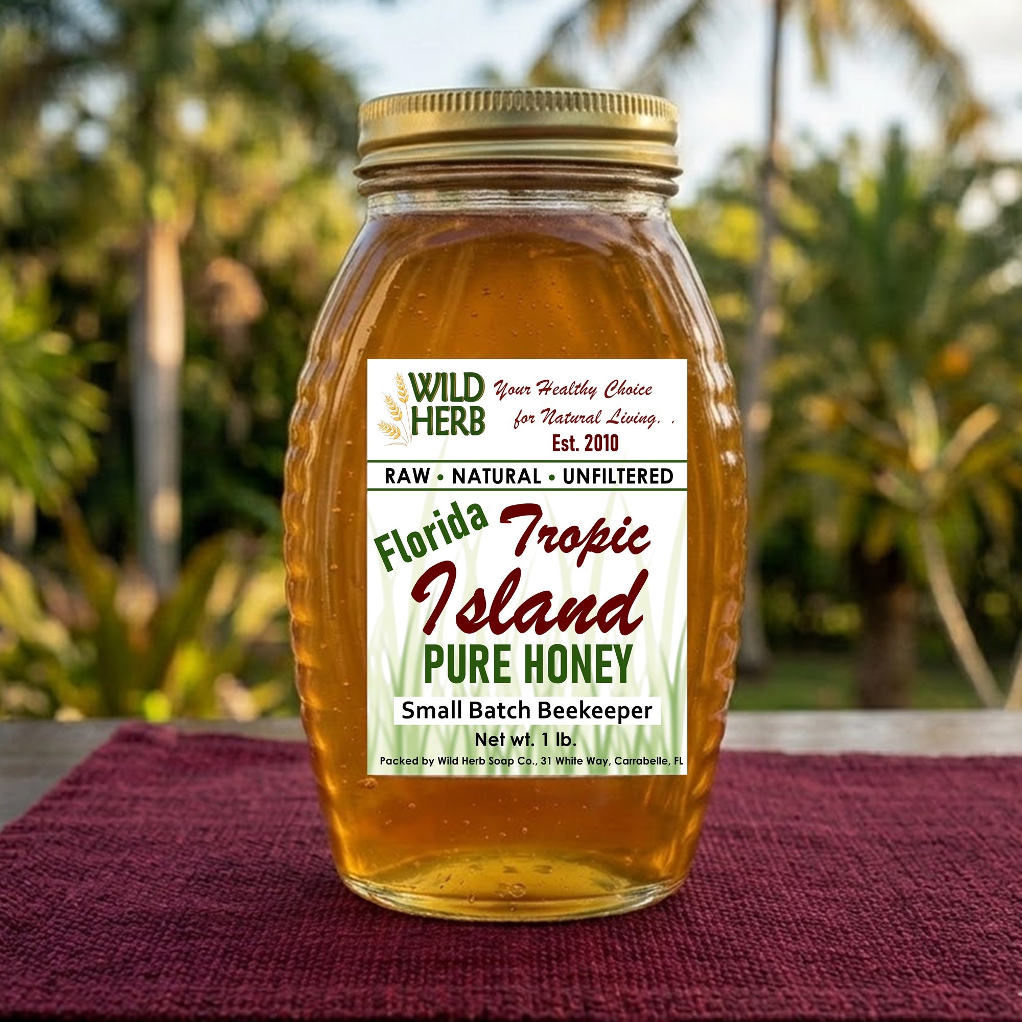 Raw Honey, Florida Tropic Island