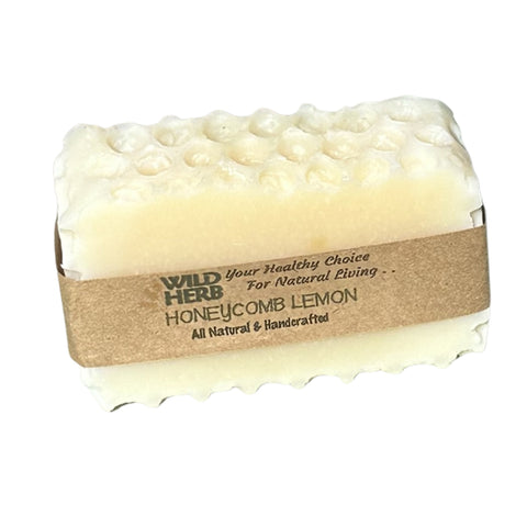 Honeycomb Lemon Natural Soap Bar