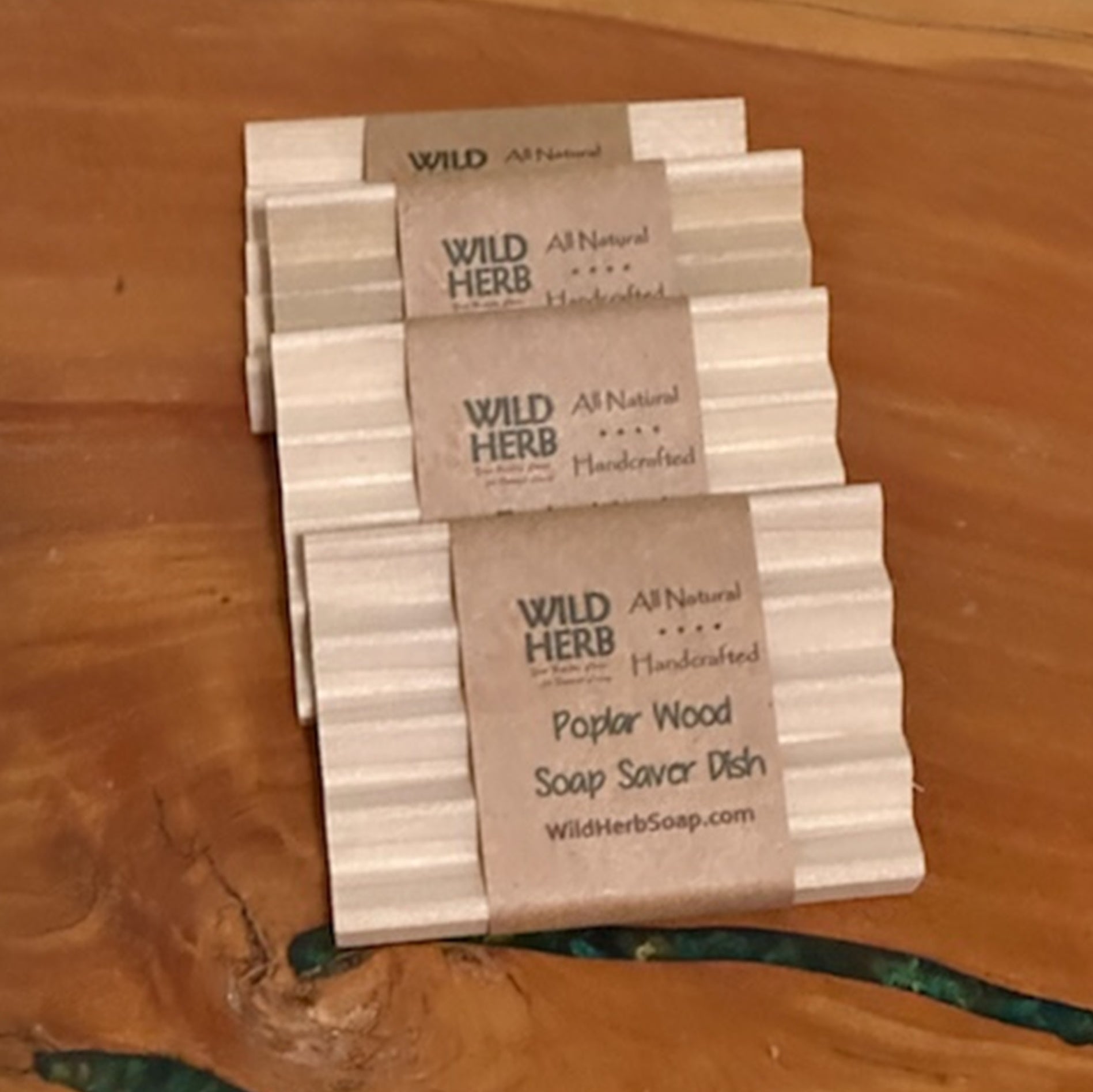 Hardwood Soap Saver Dish Made in USA-Wild Herb Your Healthy Choice for Natural Living
