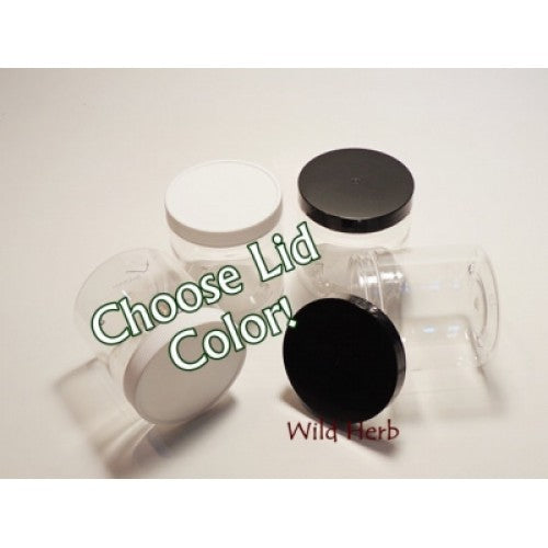Jars, 8 oz. size w/lid (Set of 10)-Wild Herb Your Healthy Choice for Natural Living