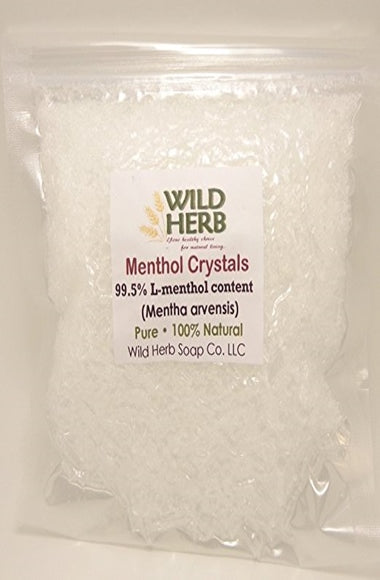 Menthol Crystals (USP)-Wild Herb Your Healthy Choice for Natural Living