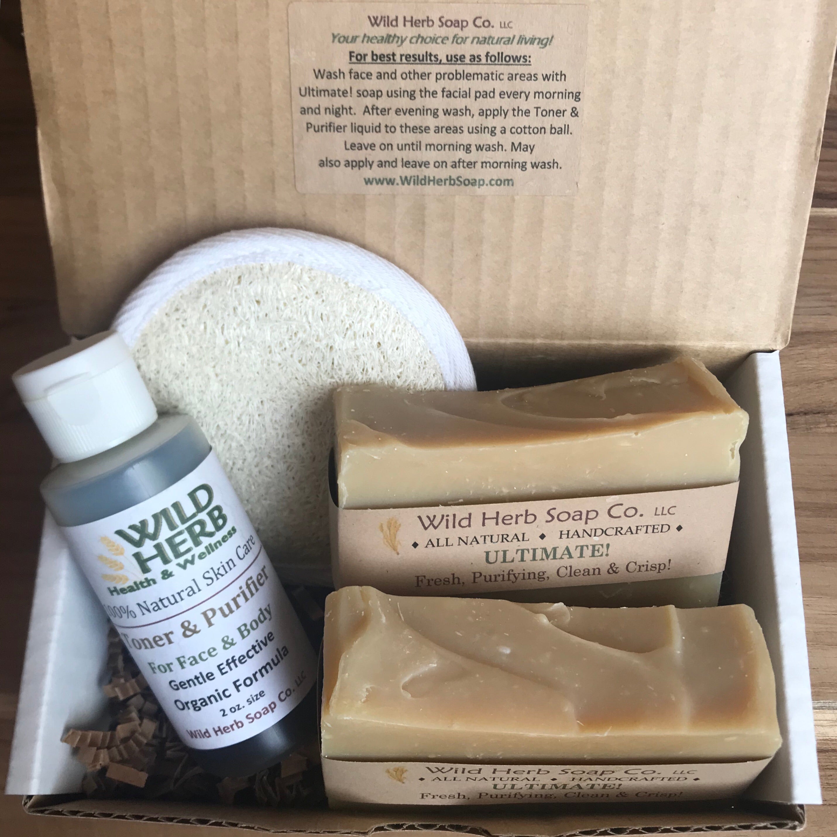 Facial Care Kit-Wild Herb Your Healthy Choice for Natural Living