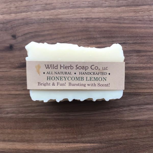 Honeycomb Lemon Natural Soap Bar