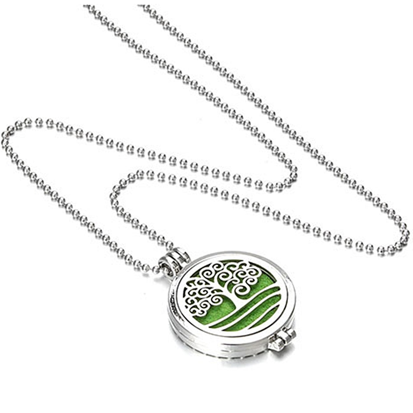 Modern Tree of Life Aromatherapy Diffuser Necklace-Wild Herb Your Healthy Choice for Natural Living