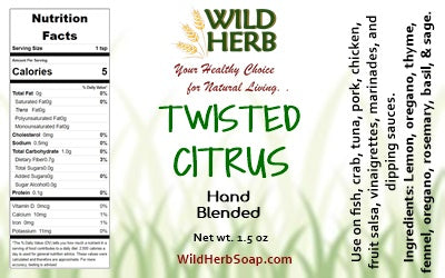 Twisted Citrus Seasoning Blend-Wild Herb Your Healthy Choice for Natural Living