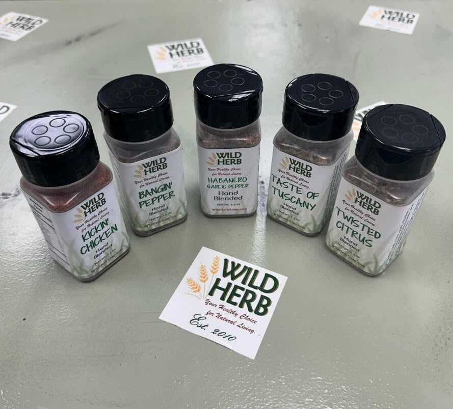 Habanero Garlic Pepper Herb Seasoning Blend-Wild Herb Your Healthy Choice for Natural Living