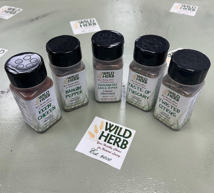Habanero Garlic Pepper Herb Seasoning Blend-Wild Herb Your Healthy Choice for Natural Living