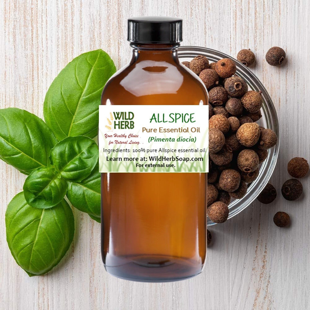 Allspice Pure Essential Oil-Wild Herb Your Healthy Choice for Natural Living