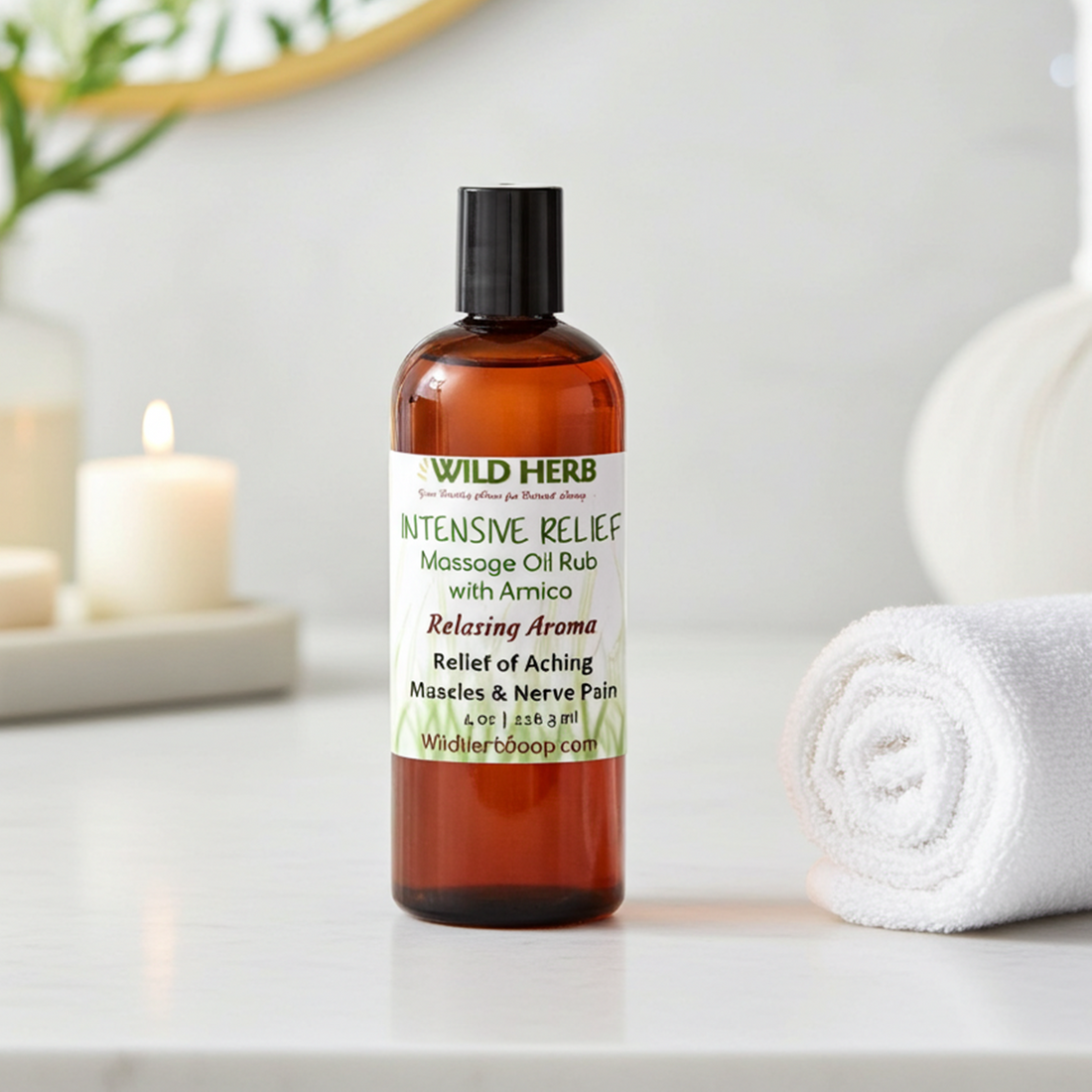 Intensive Relief Massage Oil Rub