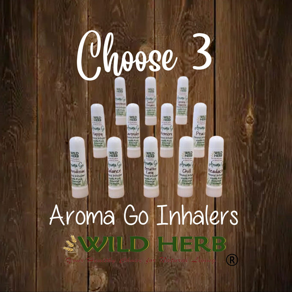 Aroma Go Inhalers (Choose 3)