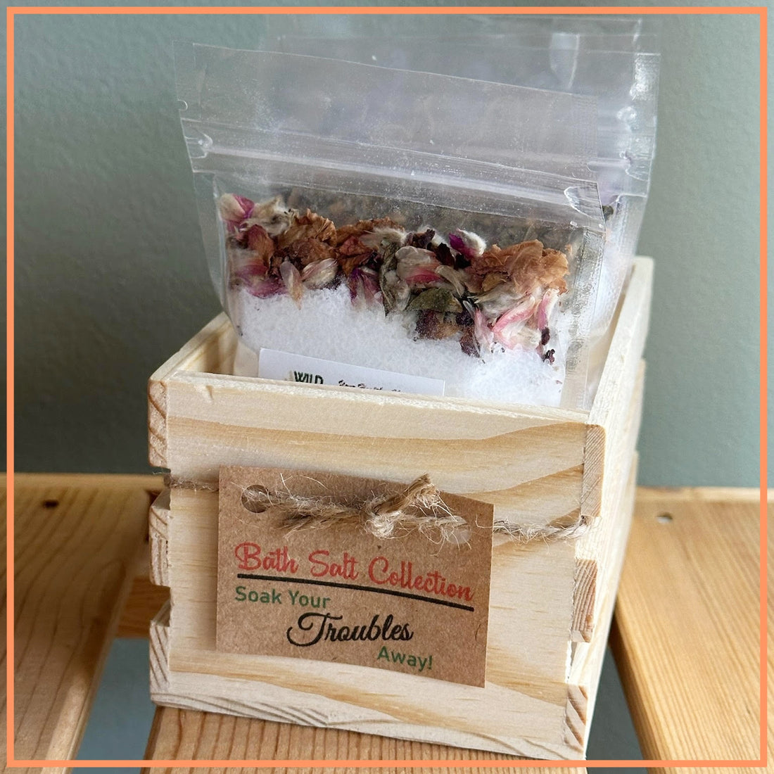 Bath Salts Collection Gift Set-Wild Herb Your Healthy Choice for Natural Living