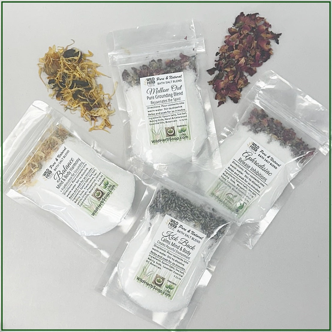 Bath Salts (Set of 4)