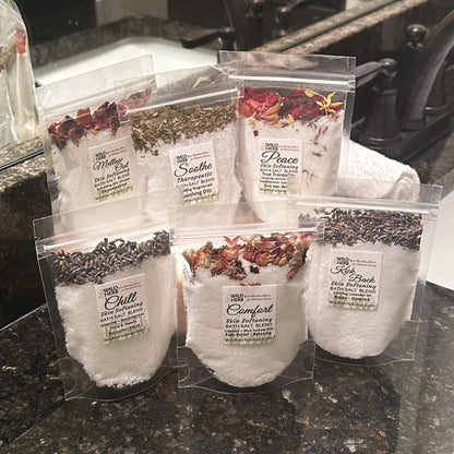 Bath Salts (Sets of 4)-Wild Herb Your Healthy Choice for Natural Living
