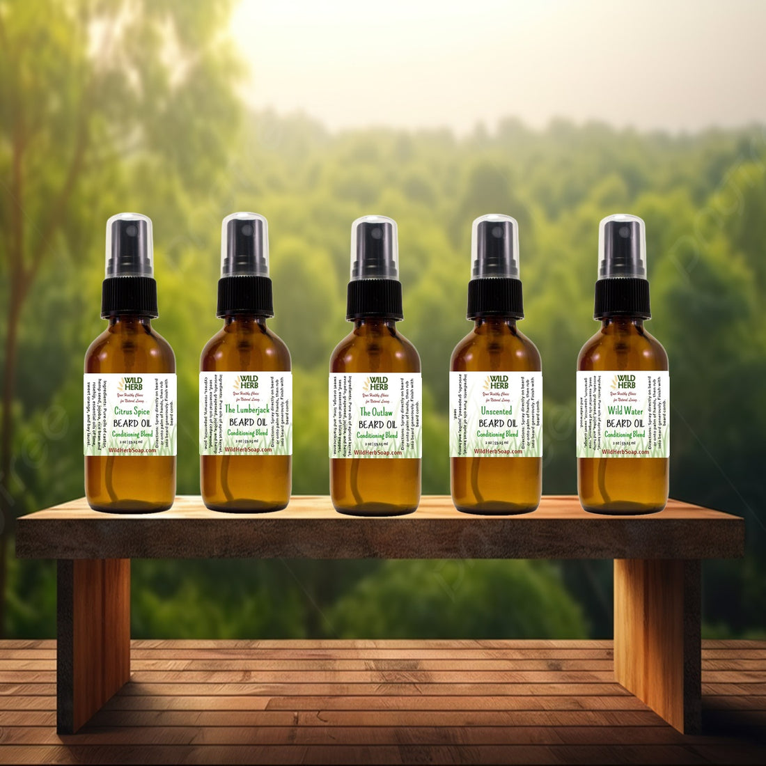 Beard Oil, Conditioning Blend-Wild Herb Your Healthy Choice for Natural Living