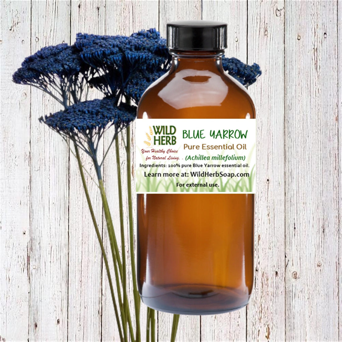 Blue Yarrow Pure Essential Oil-Wild Herb Your Healthy Choice for Natural Living