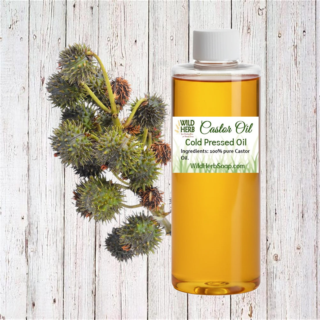 Castor Oil, Virgin (Raw, Unrefined)