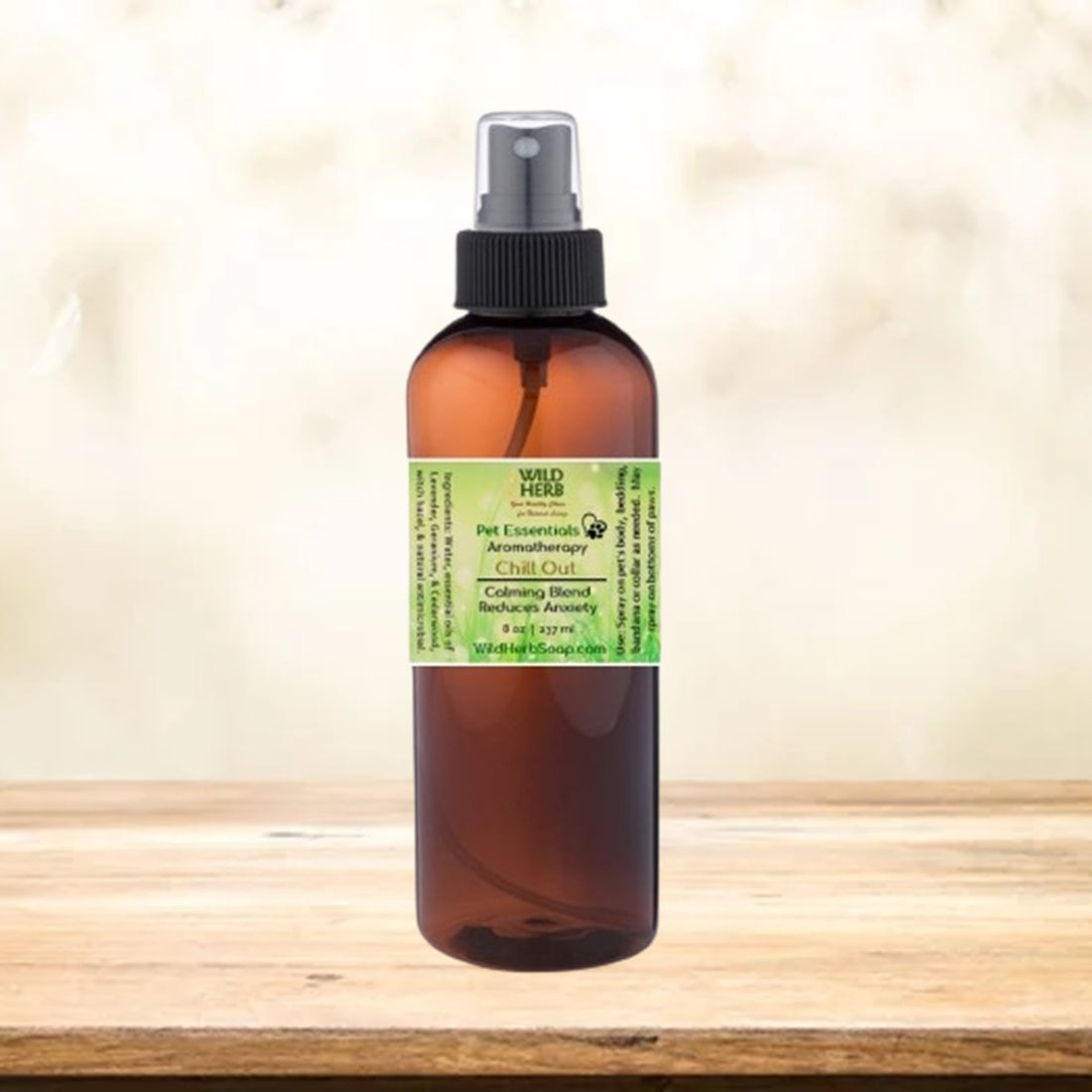 Chill Out Calming Dog Aromatherapy Spray-Wild Herb Your Healthy Choice for Natural Living