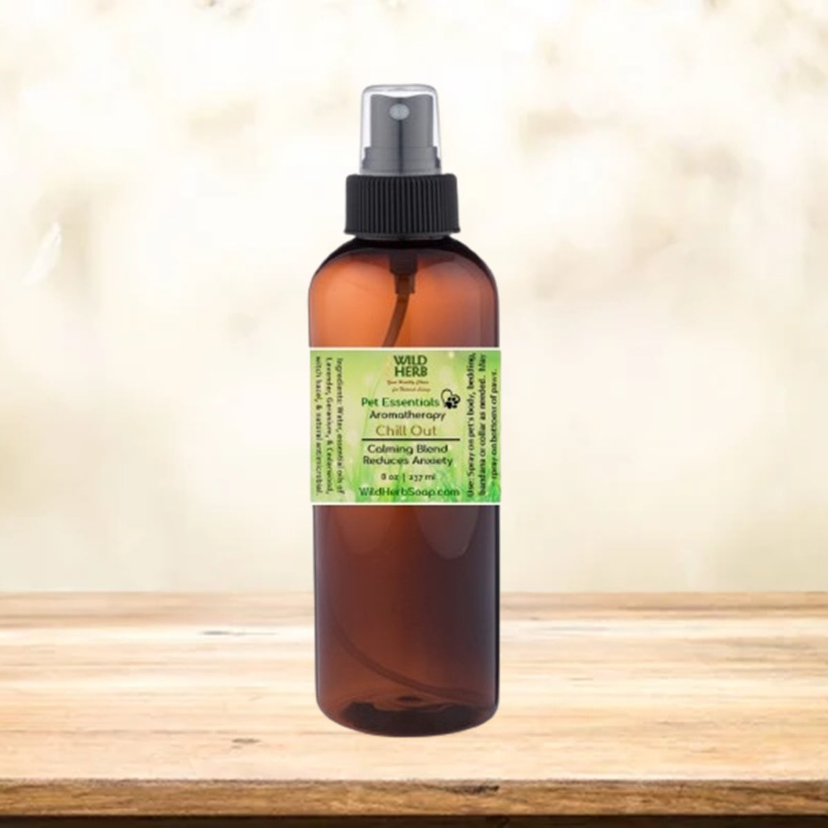 Chill Out Calming Dog Aromatherapy Spray-Wild Herb Your Healthy Choice for Natural Living