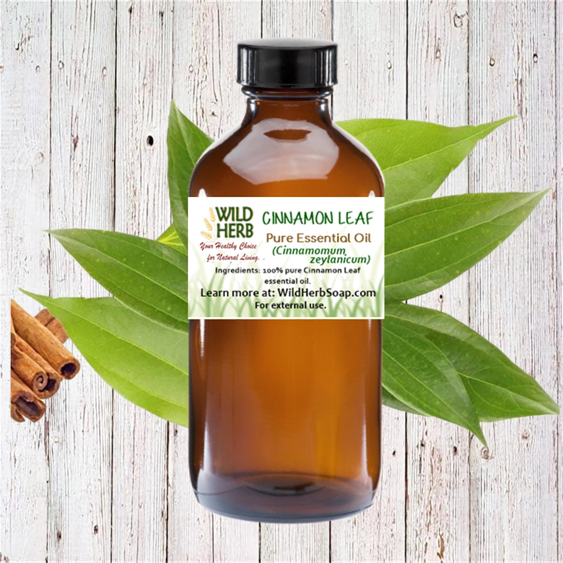 Cinnamon Leaf Pure Essential Oil-Wild Herb Your Healthy Choice for Natural Living