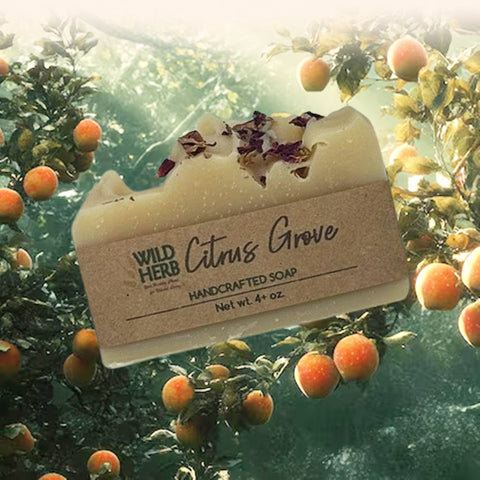 Citrus Grove Natural Soap Bar-Wild Herb Your Healthy Choice for Natural Living