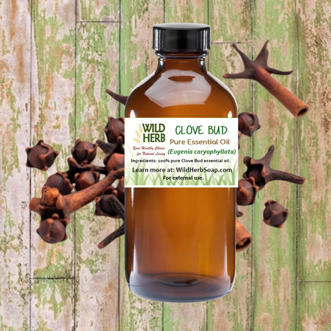 Clove Bud Pure Essential Oil-Wild Herb Your Healthy Choice for Natural Living