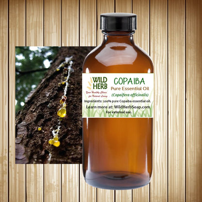 Copaiba Pure Essential Oil-Wild Herb Your Healthy Choice for Natural Living