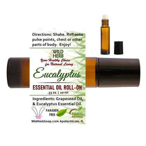 Eucalyptus Oil Roller-Wild Herb Your Healthy Choice for Natural Living