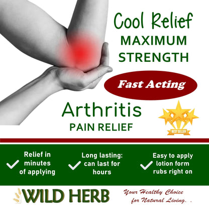 Cool Relief Joint and Muscle Pain Cream-Wild Herb Your Healthy Choice for Natural Living