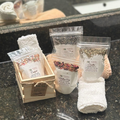Bath Salts Collection Gift Set-Wild Herb Your Healthy Choice for Natural Living
