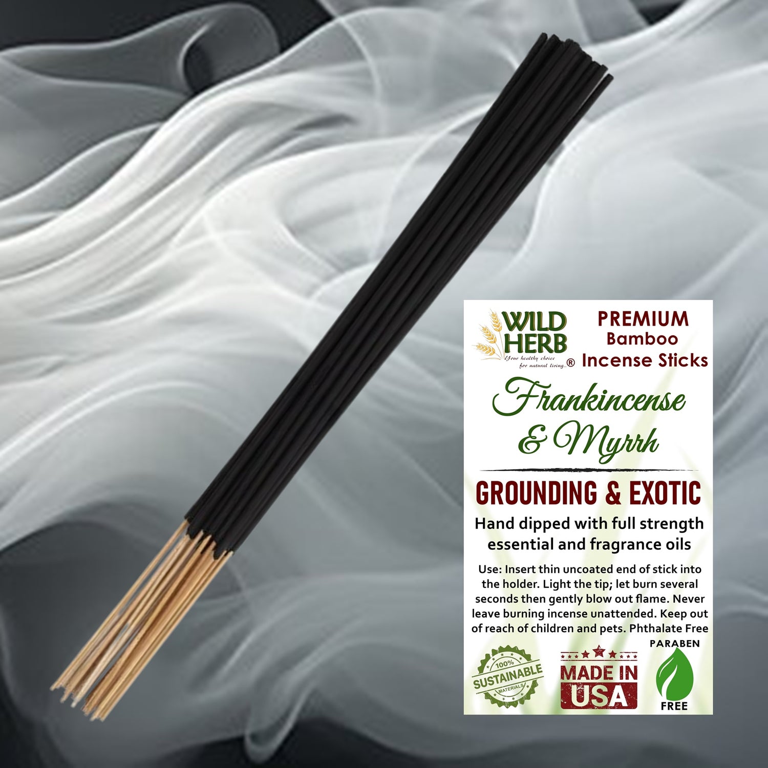 Incense, Frankincense &amp; Myrrh-Wild Herb Your Healthy Choice for Natural Living