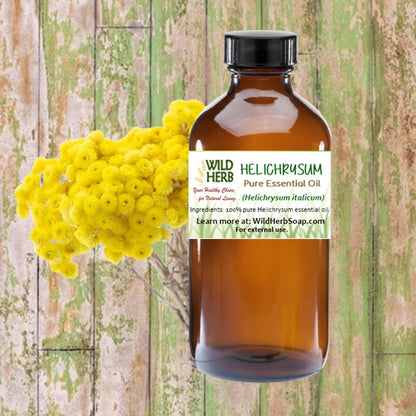 Helichrysum Pure Essential Oil-Wild Herb Your Healthy Choice for Natural Living