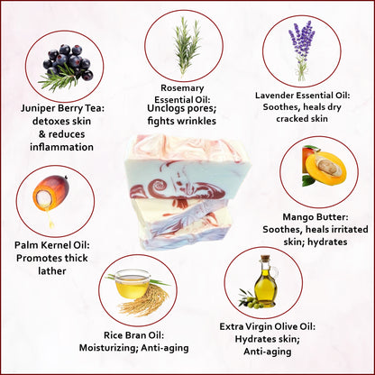 Juniper Berry Natural Soap-Wild Herb Your Healthy Choice for Natural Living