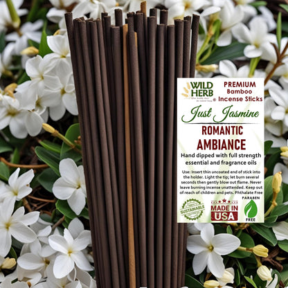 Incense, Just Jasmine-Wild Herb Your Healthy Choice for Natural Living