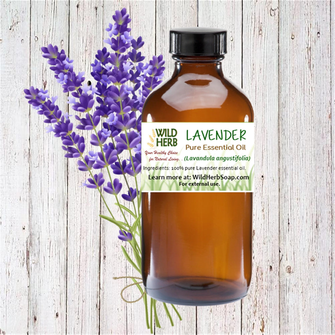 Lavender Pure Essential Oil-Wild Herb Your Healthy Choice for Natural Living