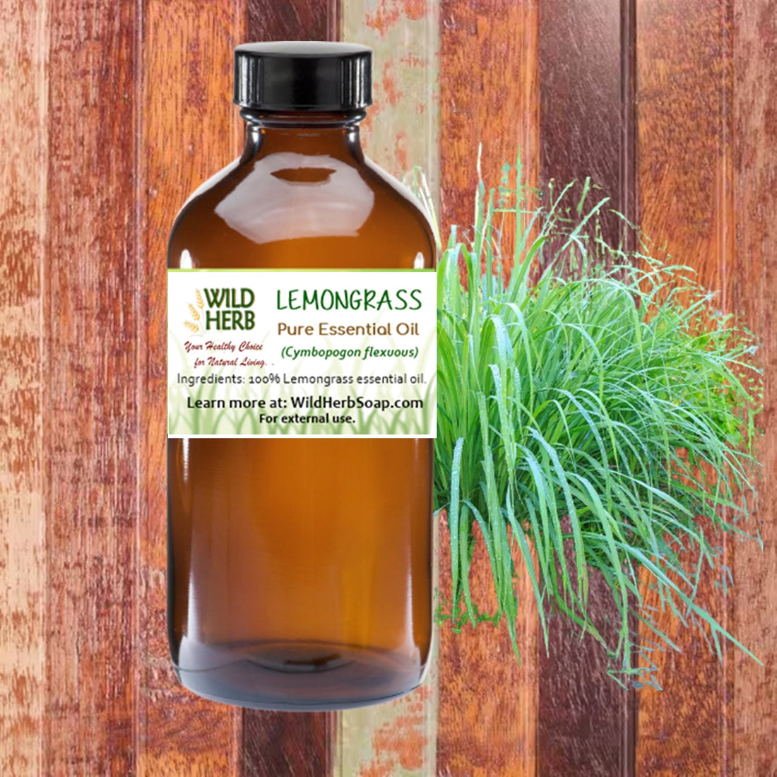 Lemongrass Pure Essential Oil-Wild Herb Your Healthy Choice for Natural Living