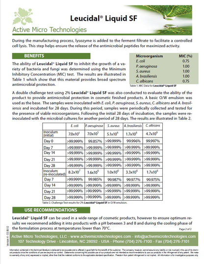 Leucidal® Liquid SF (Natural Antimicrobial)-Wild Herb Your Healthy Choice for Natural Living