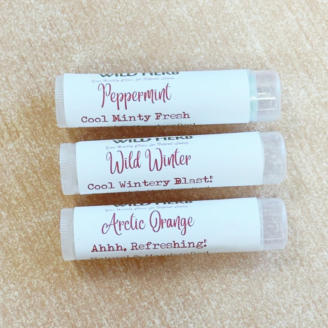 Lip Balm Trio Gift Set-Wild Herb Your Healthy Choice for Natural Living