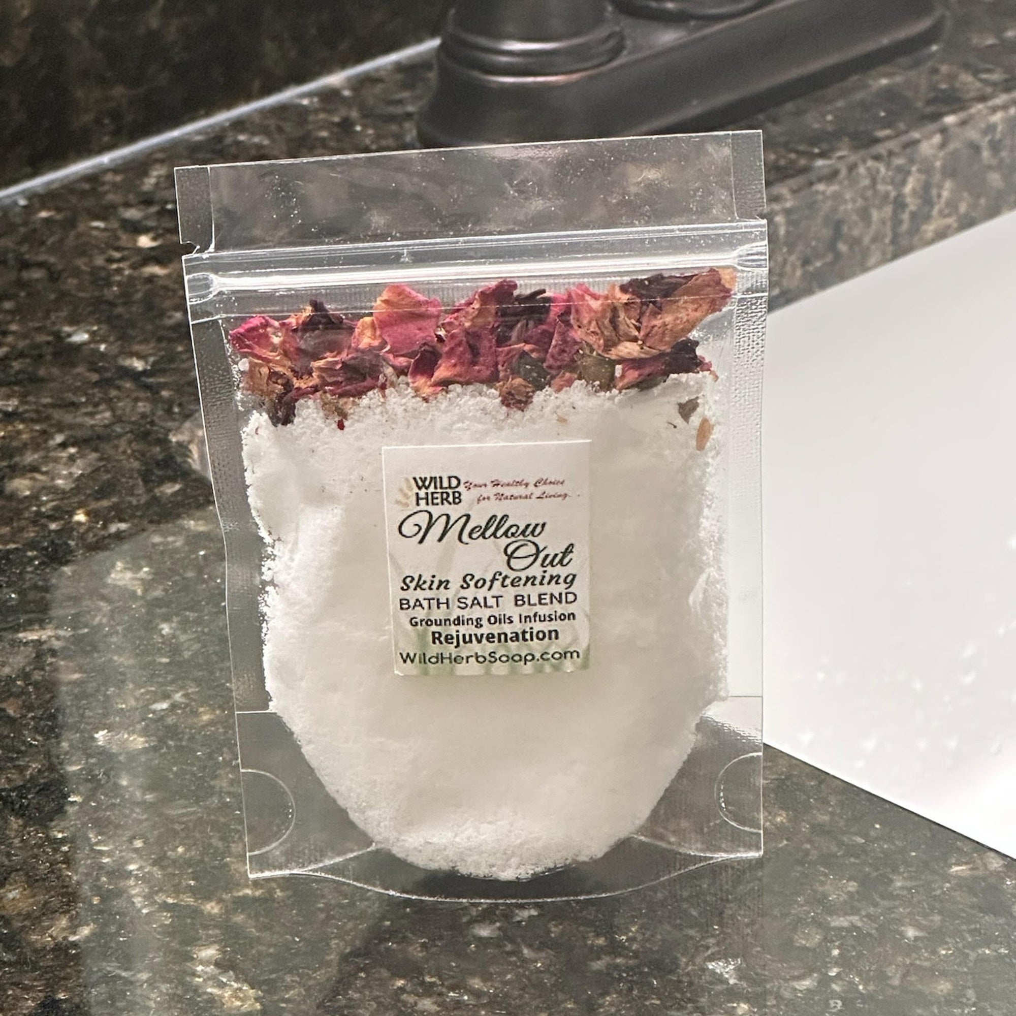 Bath Salts (Sets of 4)-Wild Herb Your Healthy Choice for Natural Living