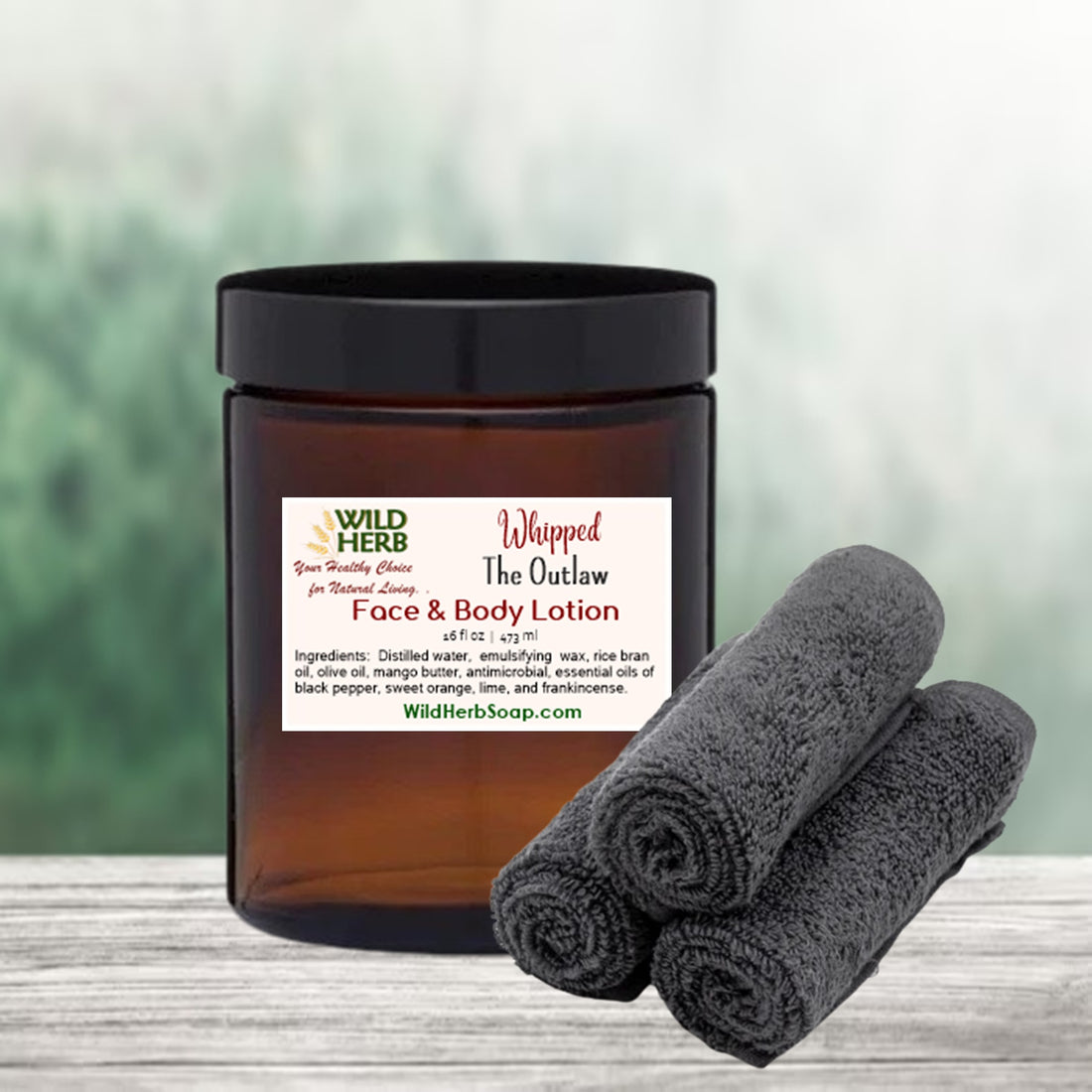 Lotion, Whipped Face &amp; Body (Mens Scents)-Wild Herb Your Healthy Choice for Natural Living