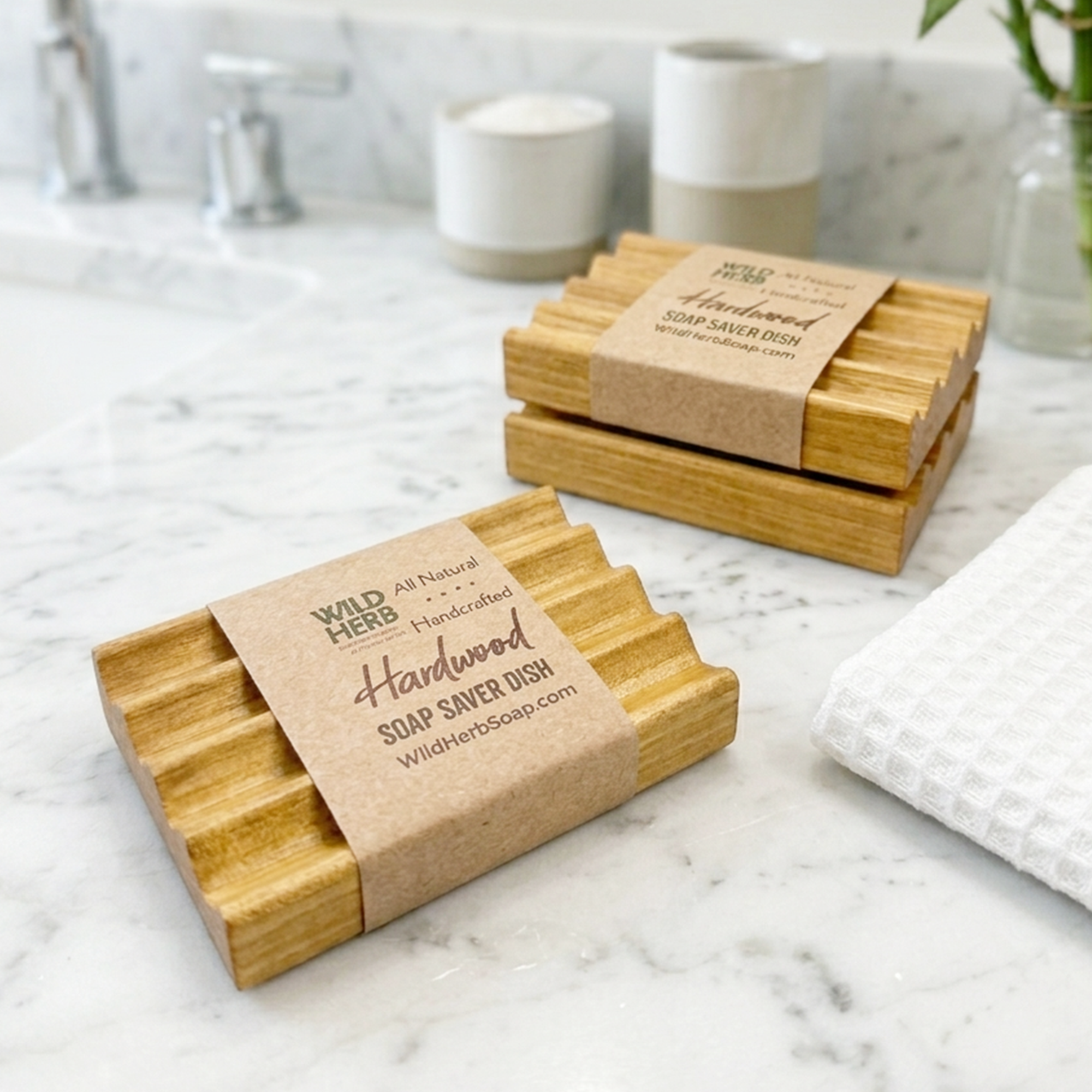 Hardwood Soap Saver Dish Made in USA