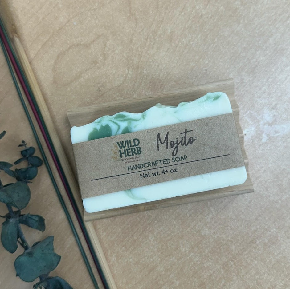 Soap Bar, Dish &amp; Sisal Cloth (Boxed Set)-Wild Herb Your Healthy Choice for Natural Living